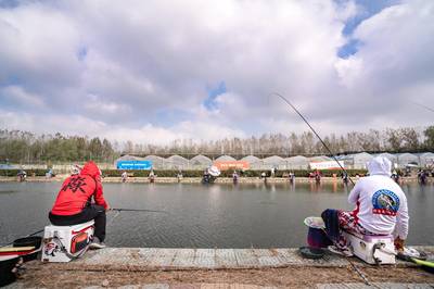 挥竿逸情赛垂钓，休闲竞技享渔乐——2021年合肥市全民健身运动会钓鱼比赛开赛