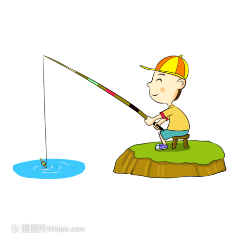 夏日垂钓乐悠悠